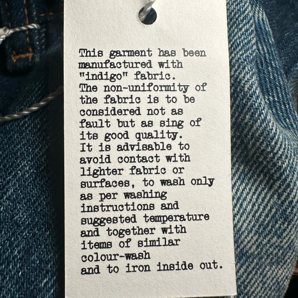 Maison Margiela Women’s Jeans Paper Bag Waist Balloon Denim Size EU 36 N… - Picture 12 of 12